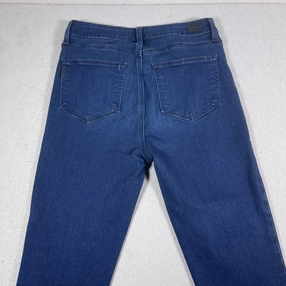 Paige Jeans Women 30 Hoxton Slim Straight Dark Wash‎ Stretch Denim Casual - Picture 9 of 11